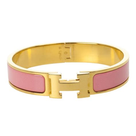 hermes pink and gold bracelet|hermes bracelet pink and gold.